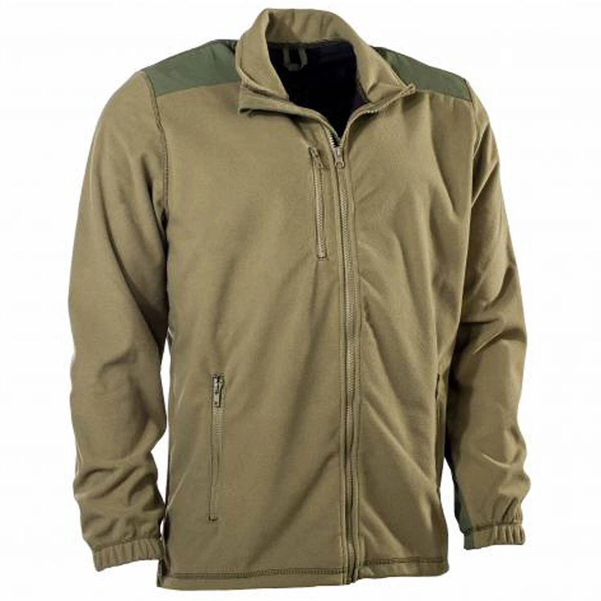 Belgische Fleecejacke Windstopper Oliv 3 Belgische Fleecejacke Windstopper Oliv