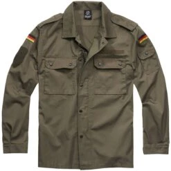 Brandit Bundeswehr Feldbluse Oliv -Deutschland Feld Mode Verkaufs-Shop brandit bundeswehr feldbluse oliv2