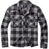Brandit Checkshirt Schwarz-anthrazit -Deutschland Feld Mode Verkaufs-Shop brandit checkshirt schwarz anthrazit