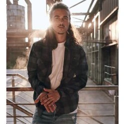 Brandit Checkshirt Schwarz-grau -Deutschland Feld Mode Verkaufs-Shop brandit checkshirt schwarz grau3