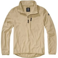 Brandit Fleece Troyer Camel