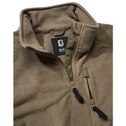 Brandit Fleece Troyer Ripstop Oliv -Deutschland Feld Mode Verkaufs-Shop brandit fleece troyer ripstop oliv3