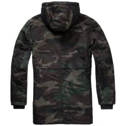 Brandit Grid Tarnparka Woodland -Deutschland Feld Mode Verkaufs-Shop brandit grid tarnparka woodland2