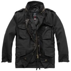 Brandit Kinder Feldjacke M65 Schwarz