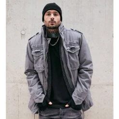 BRANDIT M65 Giant Jacke Anthrazit -Deutschland Feld Mode Verkaufs-Shop brandit m65 giant jacke anthrazit3