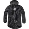 Brandit Marsh Lake Parka Schwarz -Deutschland Feld Mode Verkaufs-Shop brandit marsh lake parka schwarz
