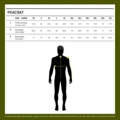 Brandit Pea Coat Schwarz -Deutschland Feld Mode Verkaufs-Shop brandit pea coat schwarz4