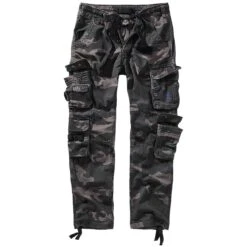 Brandit Pure Slim Fit Trousers Darkcamo