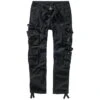 Brandit Pure Slim Fit Trousers Schwarz -Deutschland Feld Mode Verkaufs-Shop brandit pure slim fit trousers schwarz