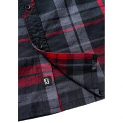 Brandit Roadstar Hemd Anthrazit-rot -Deutschland Feld Mode Verkaufs-Shop brandit roadstar hemd anthrazit rot5