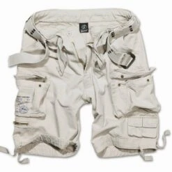 BRANDIT Savage Shorts Old White