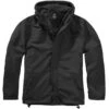 Brandit Windbreaker Frontzip Schwarz -Deutschland Feld Mode Verkaufs-Shop brandit windbreaker frontzip schwarz