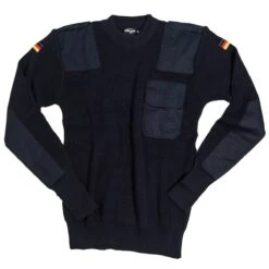 Mil-Tec Bundeswehr Pullover Nach TL Blau