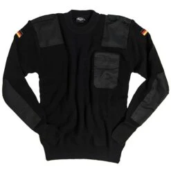 Mil-Tec Bundeswehr Pullover Nach TL Schwarz
