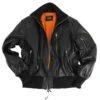 Mil-Tec BW Lederjacke Flieger Schwarz -Deutschland Feld Mode Verkaufs-Shop bw lederjacke flieger schwarz