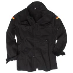 Mil-Tec BW Moleskinjacke Alte Art Schwarz -Deutschland Feld Mode Verkaufs-Shop bw moleskinjacke alte art schwarz2