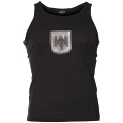 Mil-Tec BW Tank-Top Mit Adler Schwarz