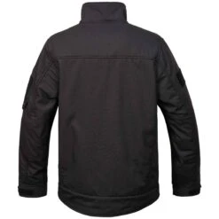 Brandit Fleecejacke Ripstop Schwarz -Deutschland Feld Mode Verkaufs-Shop fleecejacke ripstop schwarz2