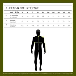 Brandit Fleecejacke Ripstop Schwarz -Deutschland Feld Mode Verkaufs-Shop fleecejacke ripstop schwarz5