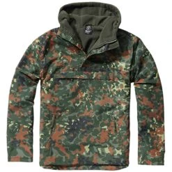 Brandit Hooded Windbreaker Flecktarn