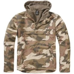 Brandit Hooded Windbreaker Light Woodland