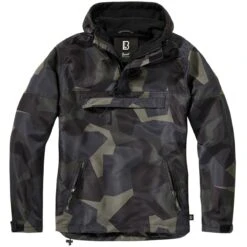 Brandit Hooded Windbreaker M90 Darkcamo