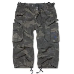 Brandit Industry 3/4 Pants Darkcamo