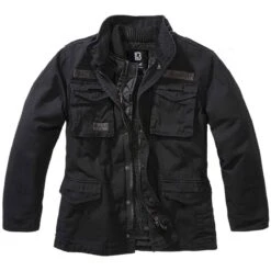 Brandit Kids M65 Giant Jacke Schwarz