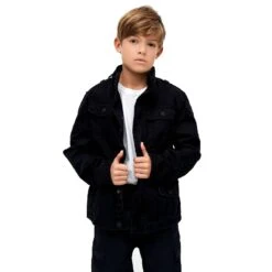 Brandit Kinder Britannia Jacke Schwarz 8 Brandit Kinder Britannia Jacke Schwarz -Deutschland Feld Mode Verkaufs-Shop kinder britannia jacke schwarz3
