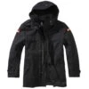 Brandit Kinder BW Parka Schwarz -Deutschland Feld Mode Verkaufs-Shop kinder bw parka schwarz