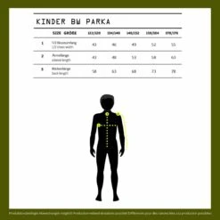 Brandit Kinder BW Parka Schwarz -Deutschland Feld Mode Verkaufs-Shop kinder bw parka schwarz4
