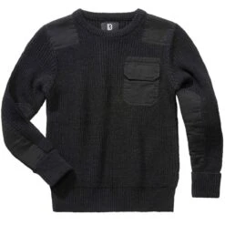 Brandit Kinder BW Pullover Schwarz
