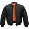 Brandit Kinder Jacke MA1 Schwarz