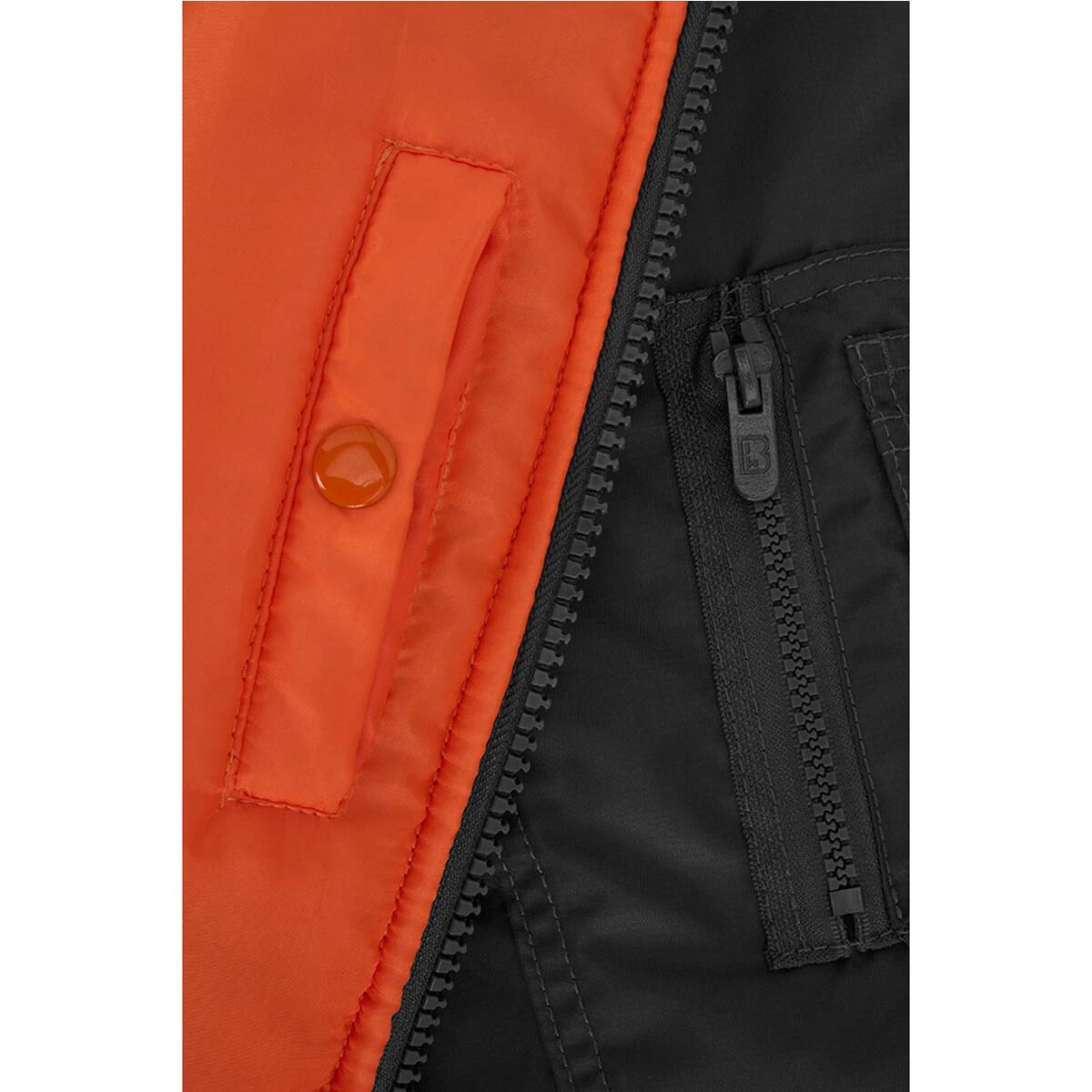 Brandit Kinder Jacke MA1 Schwarz 5 Brandit Kinder Jacke MA1 Schwarz – Bild 3