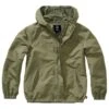 Brandit Kinder Sommer Windbreaker Frontzip Oliv -Deutschland Feld Mode Verkaufs-Shop kinder sommer windbreaker frontzip oliv