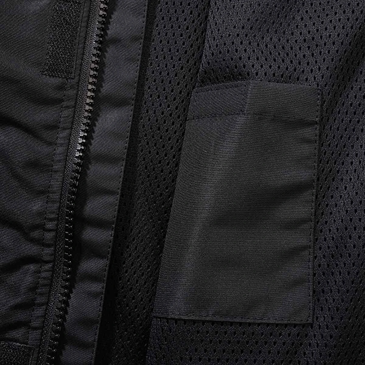 Brandit Kinder Sommer Windbreaker Frontzip Schwarz 6 Brandit Kinder Sommer Windbreaker Frontzip Schwarz – Bild 4