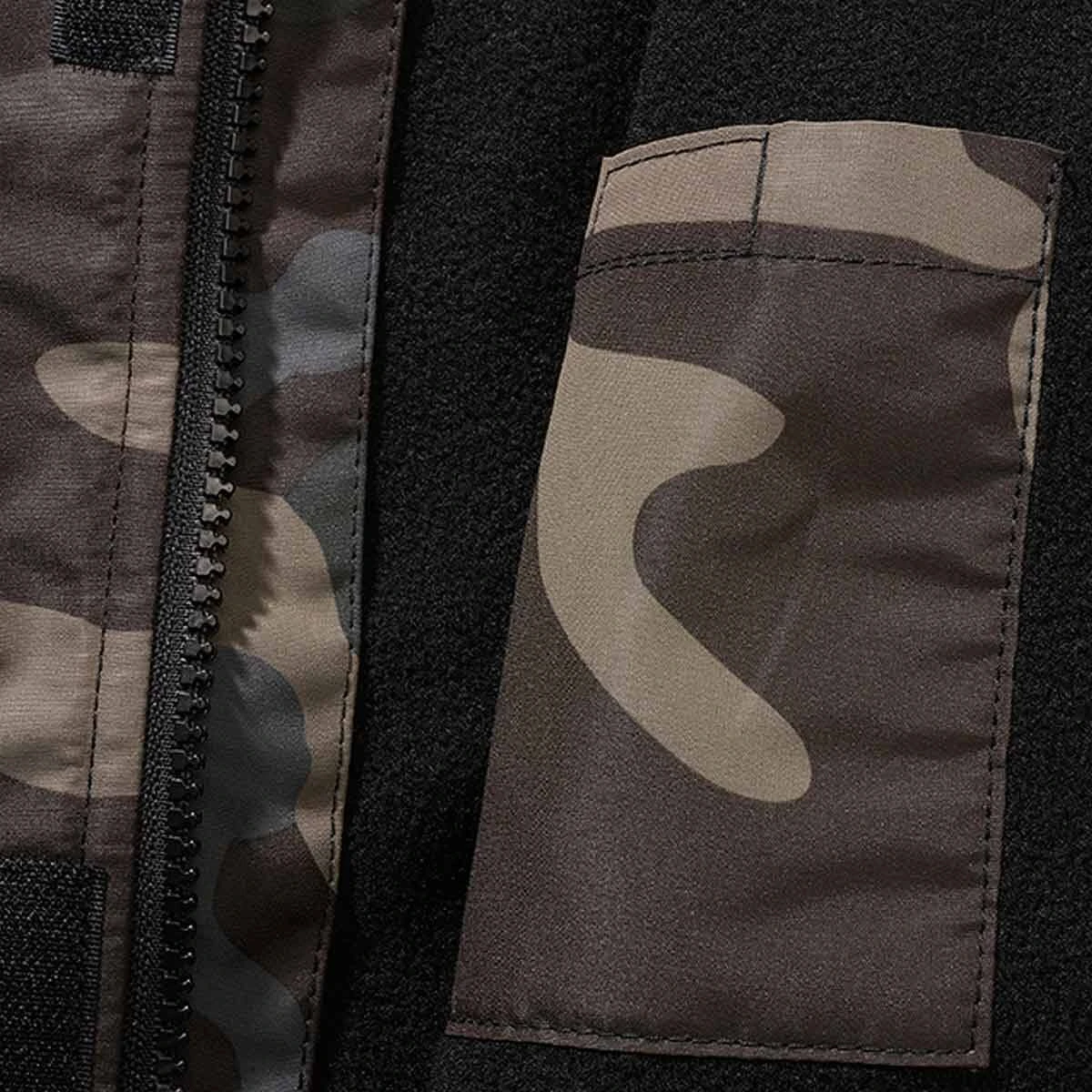 Brandit Kinder Windbreaker Frontzip Darkcamo 6 Brandit Kinder Windbreaker Frontzip Darkcamo – Bild 4