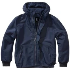 Brandit Kinder Windbreaker Frontzip Navy