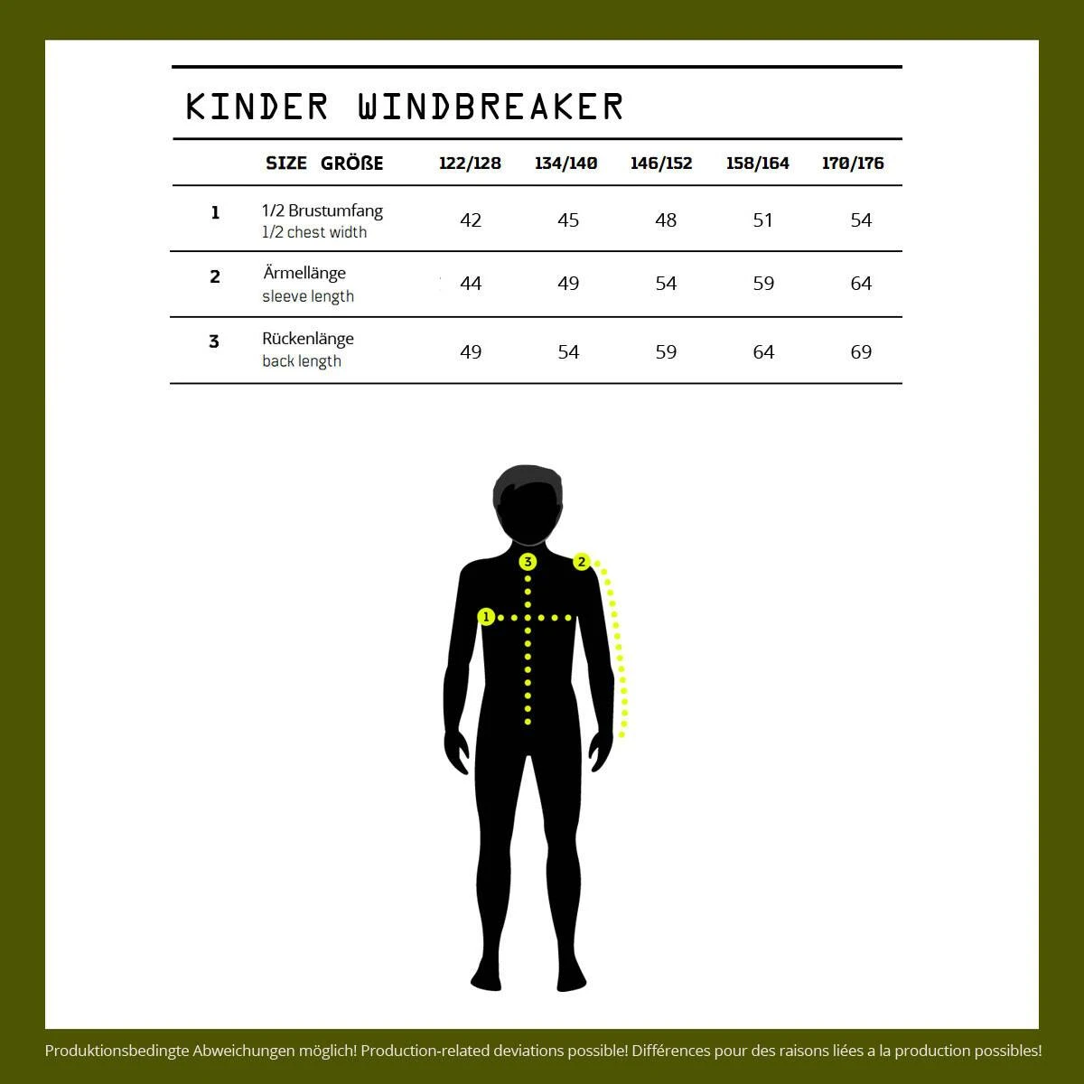 Brandit Kinder Windbreaker Frontzip Oliv 7 Brandit Kinder Windbreaker Frontzip Oliv – Bild 5