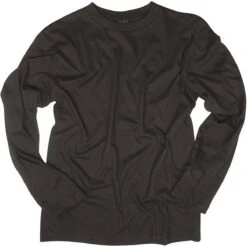 Mil-Tec Langarmshirt Schwarz