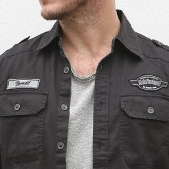 Deutschland Feld Mode Verkaufs-Shop -Deutschland Feld Mode Verkaufs-Shop luis vintageshirt schwarz2