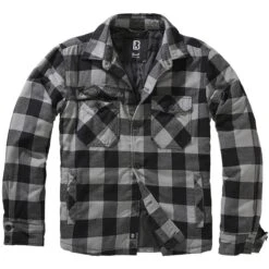 Brandit Lumberjacket Schwarz-anthrazit