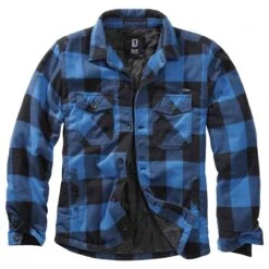 Brandit Lumberjacket Schwarz-blau