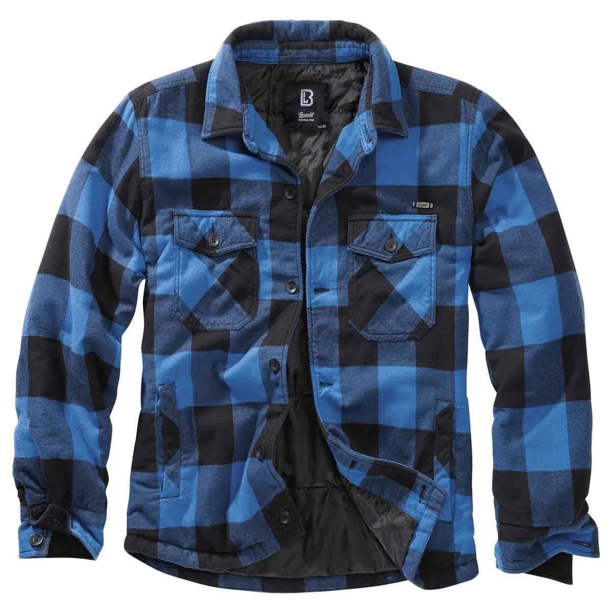 Brandit Lumberjacket Schwarz-blau 3 Brandit Lumberjacket Schwarz-blau