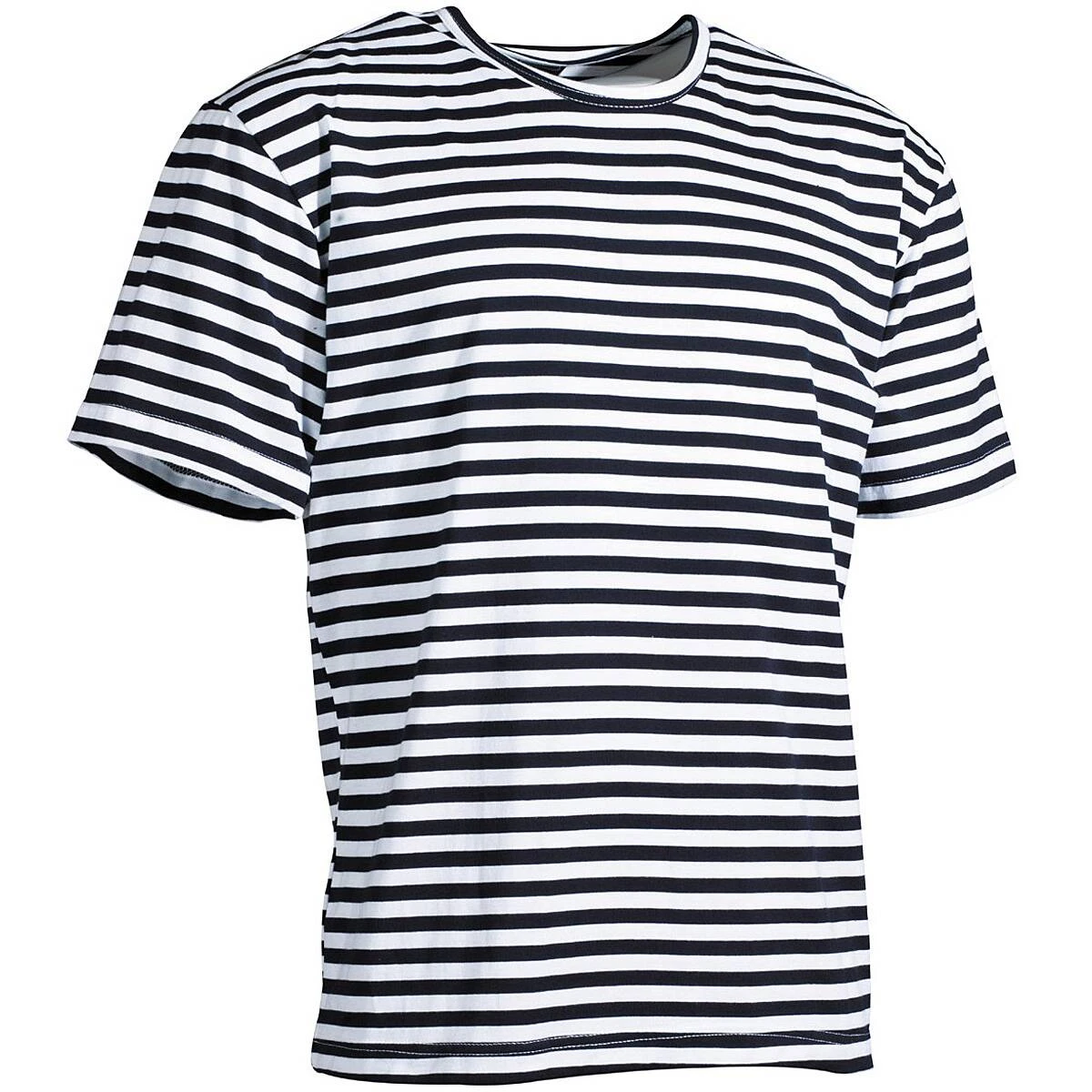 Marine T-Shirt Gestreift 4 Marine T-Shirt Gestreift – Bild 2