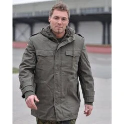 Mil-Tec BW Parka Mit Futter Oliv -Deutschland Feld Mode Verkaufs-Shop mil tec bw parka mit futter oliv4