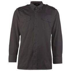 Mil-Tec Diensthemd Langarm Schwarz