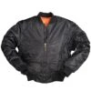 Mil-Tec PES Bomberjacke MA1 Schwarz -Deutschland Feld Mode Verkaufs-Shop mil tec pes bomberjacke ma1 schwarz