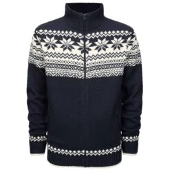 Brandit Norweger Strickjacke Navy