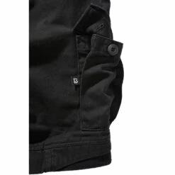 Brandit Packham Vintage Shorts Schwarz -Deutschland Feld Mode Verkaufs-Shop packham vintage shorts schwarz3